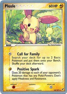 Plusle (44/107) (B-L-S - Hiroki Yano) [World Championships 2006] | Card Merchant Takapuna