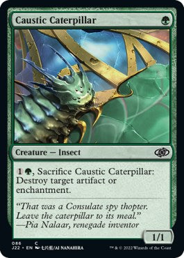 Caustic Caterpillar [Jumpstart 2022] | Card Merchant Takapuna