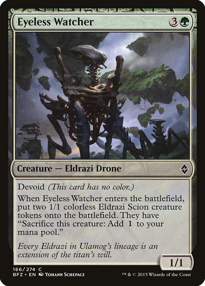 Eyeless Watcher [Battle for Zendikar] | Card Merchant Takapuna