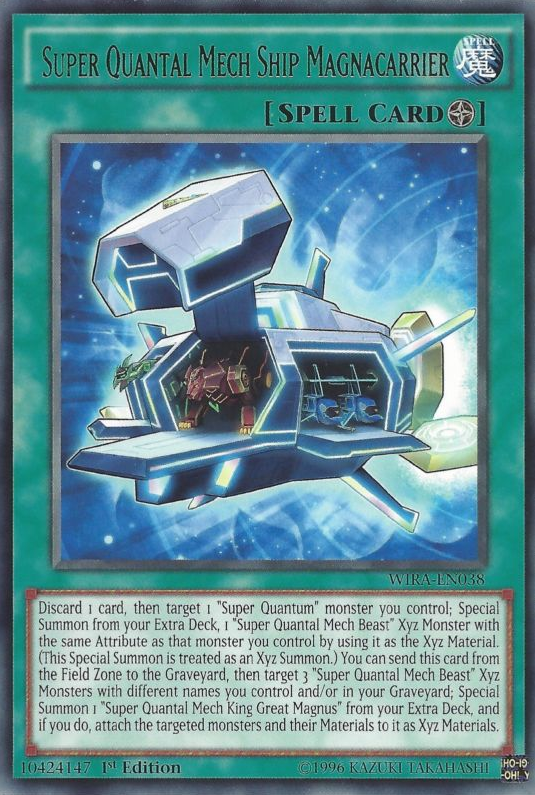 Super Quantal Mech Ship Magnacarrier [WIRA-EN038] Rare | Card Merchant Takapuna