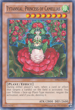 Tytannial, Princess of Camellias [AP04-EN019] Common | Card Merchant Takapuna