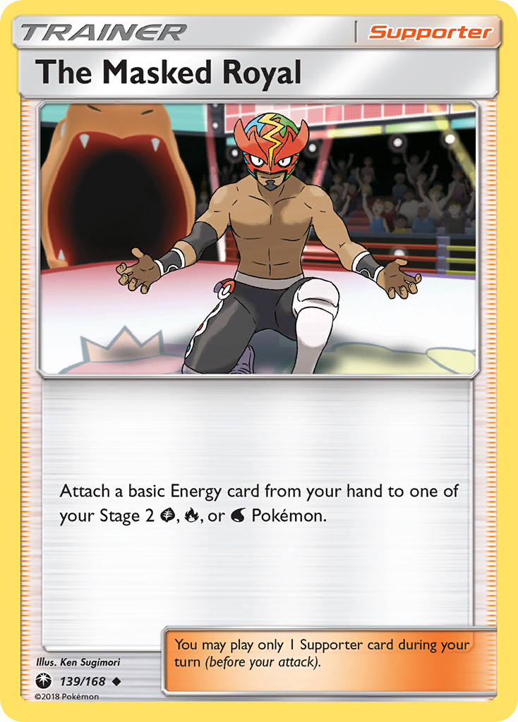 The Masked Royal (139/168) [Sun & Moon: Celestial Storm] | Card Merchant Takapuna