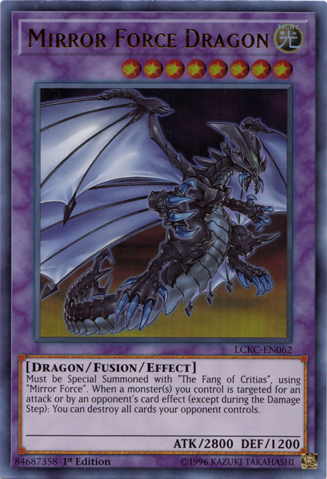 Mirror Force Dragon [LCKC-EN062] Ultra Rare | Card Merchant Takapuna