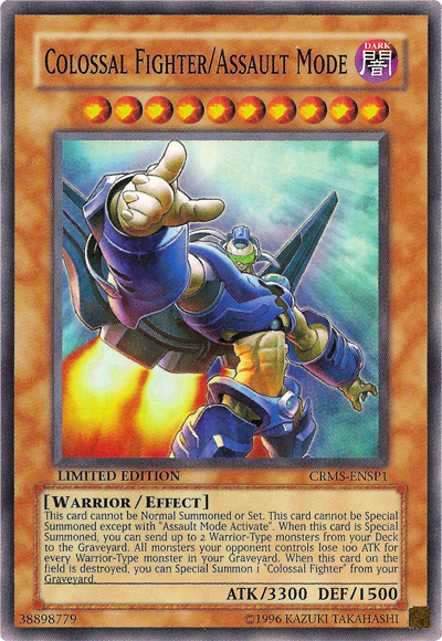 Colossal Fighter/Assault Mode [CRMS-ENSP1] Super Rare | Card Merchant Takapuna