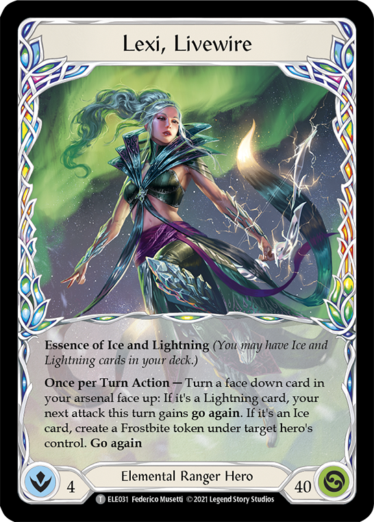 Lexi, Livewire // Rosetta Thorn [ELE031] (Tales of Aria)  1st Edition Normal | Card Merchant Takapuna