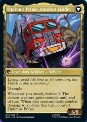 Optimus Prime, Hero // Optimus Prime, Autobot Leader [Transformers] | Card Merchant Takapuna