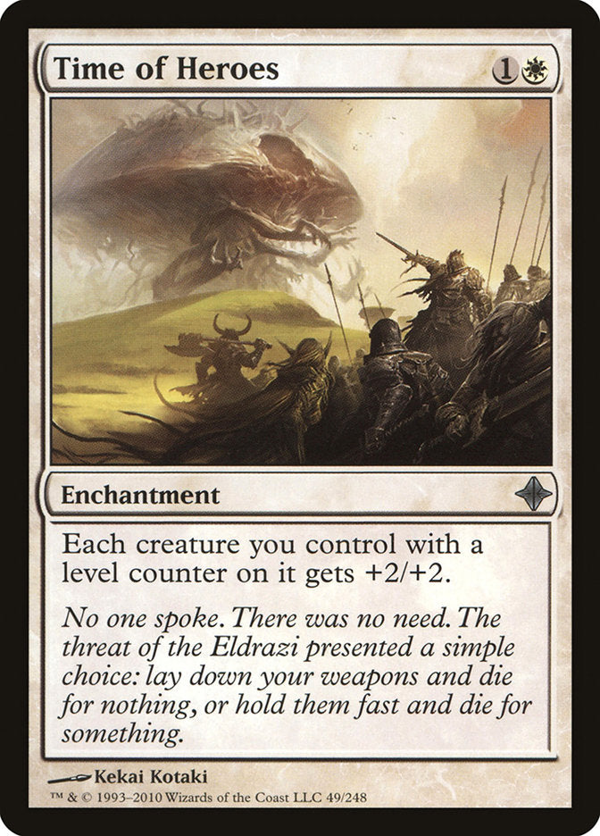 Time of Heroes [Rise of the Eldrazi] | Card Merchant Takapuna