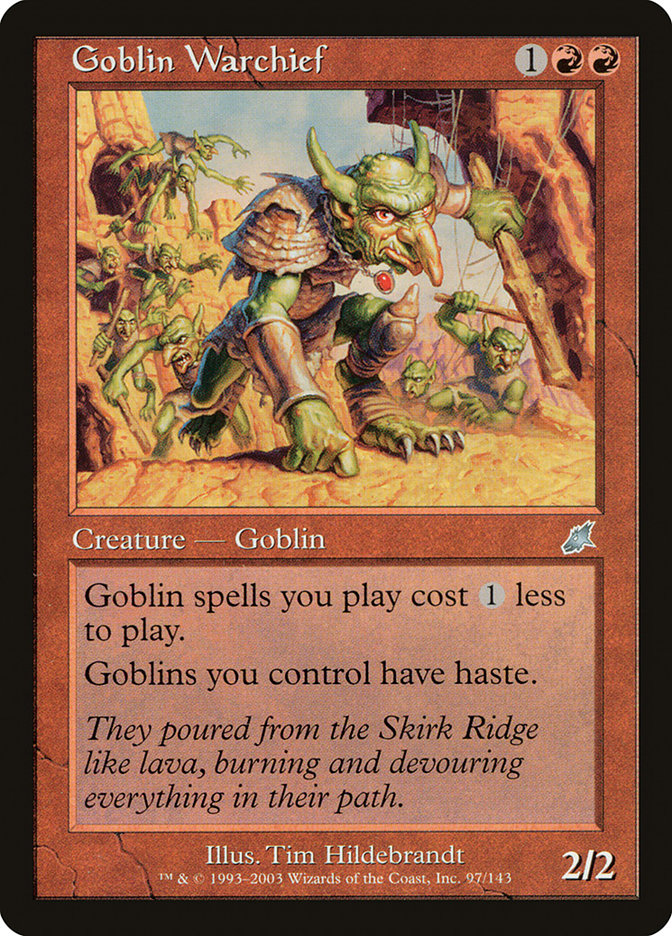 Goblin Warchief [Scourge] | Card Merchant Takapuna