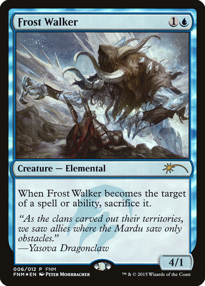 Frost Walker [Friday Night Magic 2015] | Card Merchant Takapuna