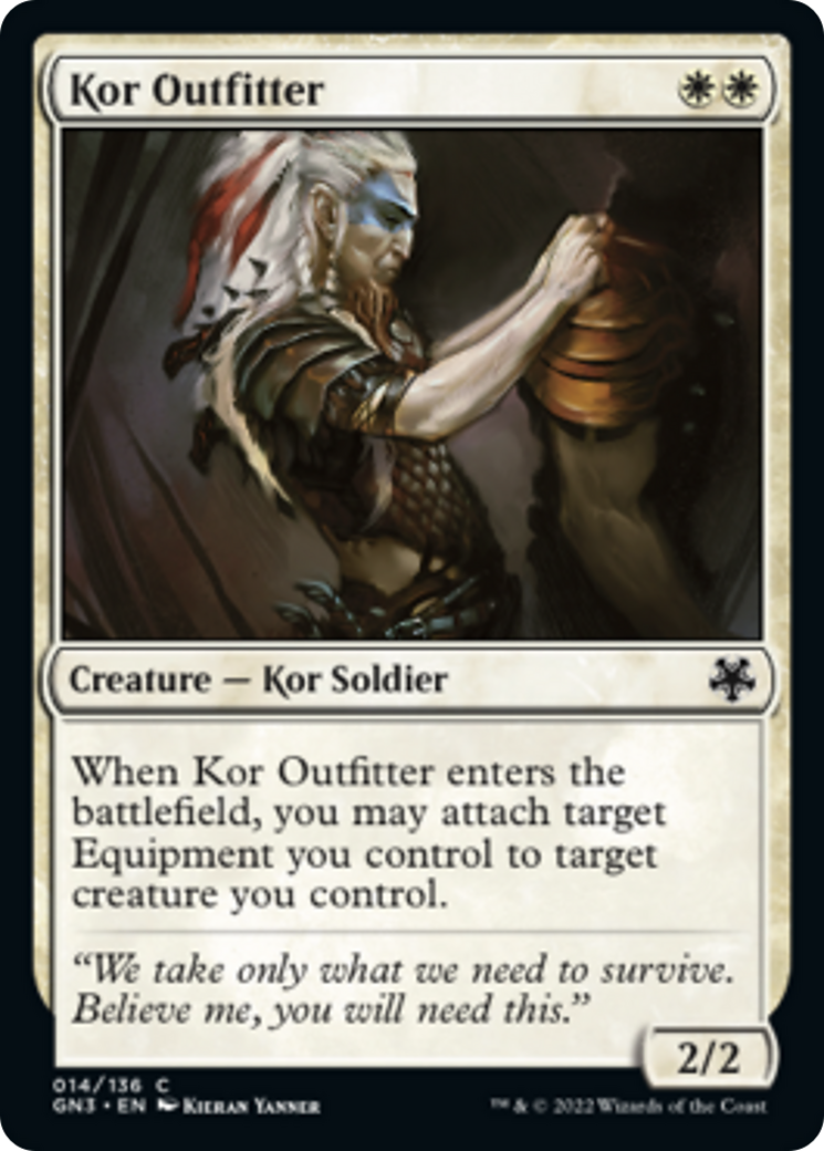 Kor Outfitter [Game Night: Free-for-All] | Card Merchant Takapuna