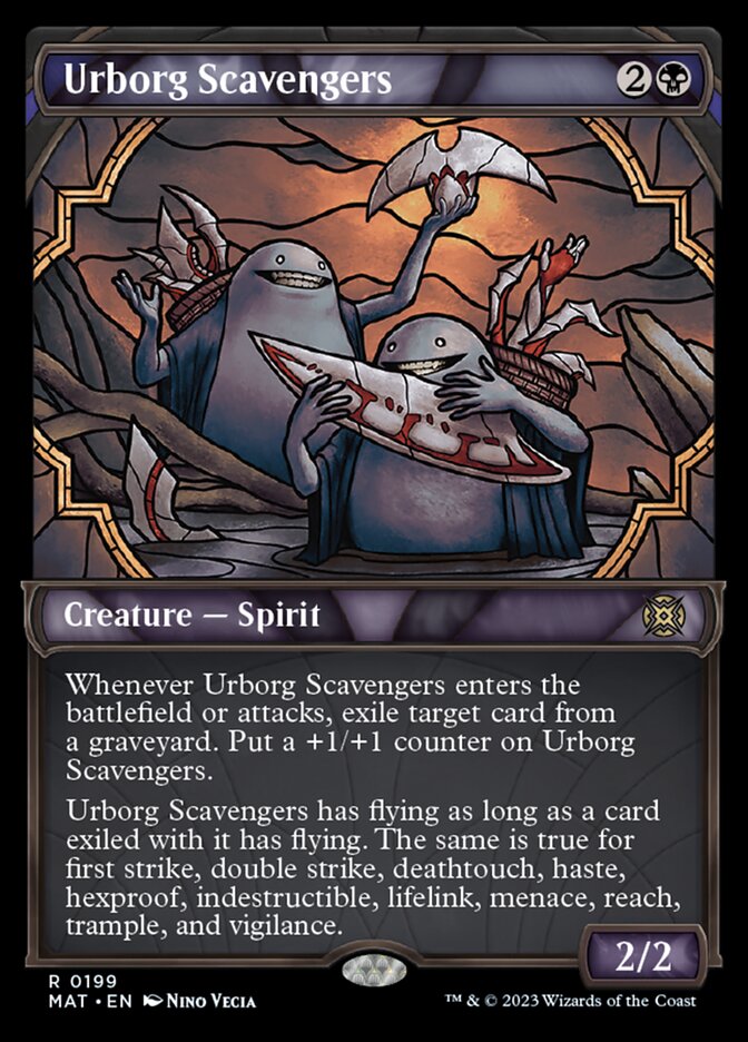 Urborg Scavengers (Showcase Halo Foil) [March of the Machine: The Aftermath] | Card Merchant Takapuna