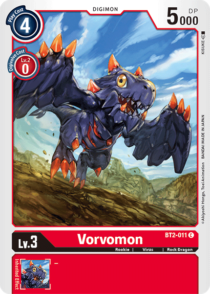 Vorvomon [BT2-011] [Release Special Booster Ver.1.5] | Card Merchant Takapuna