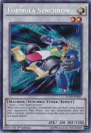 Formula Synchron [LC5D-EN041] Secret Rare | Card Merchant Takapuna