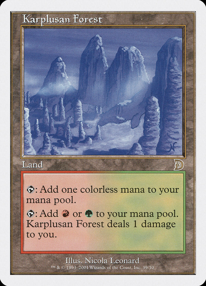 Karplusan Forest [Deckmasters] | Card Merchant Takapuna