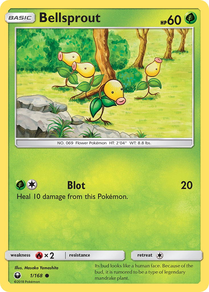 Bellsprout (1/168) [Sun & Moon: Celestial Storm] | Card Merchant Takapuna