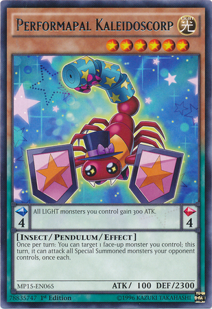 Performapal Kaleidoscorp [MP15-EN065] Rare | Card Merchant Takapuna