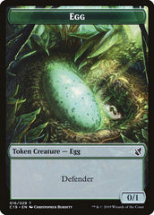 Eldrazi // Egg Double-Sided Token [Commander 2019 Tokens] | Card Merchant Takapuna