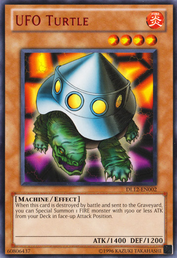 UFO Turtle (Red) [DL12-EN002] Rare | Card Merchant Takapuna