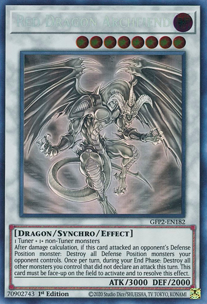 Red Dragon Archfiend [GFP2-EN182] Ghost Rare | Card Merchant Takapuna