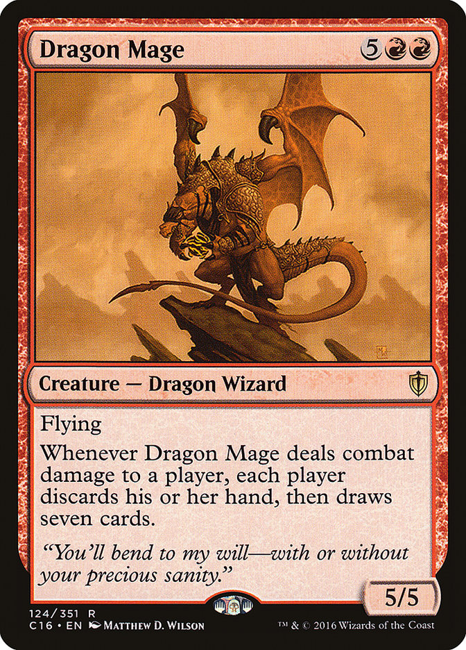 Dragon Mage [Commander 2016] | Card Merchant Takapuna