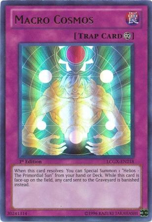 Macro Cosmos [LCGX-EN218] Ultra Rare | Card Merchant Takapuna