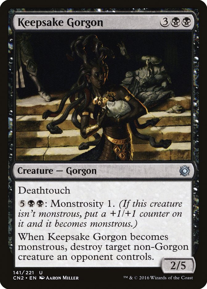 Keepsake Gorgon [Conspiracy: Take the Crown] | Card Merchant Takapuna