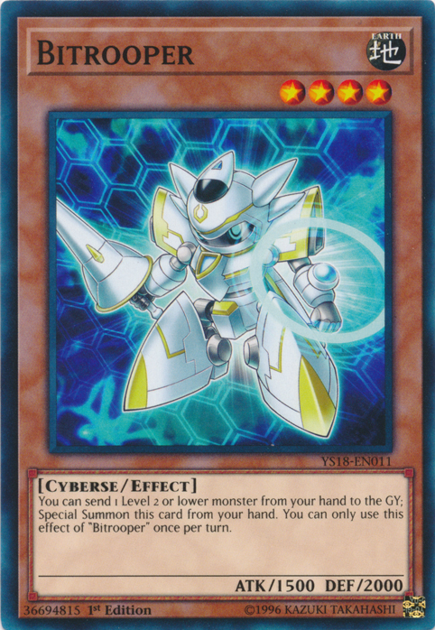 Bitrooper [YS18-EN011] Common | Card Merchant Takapuna