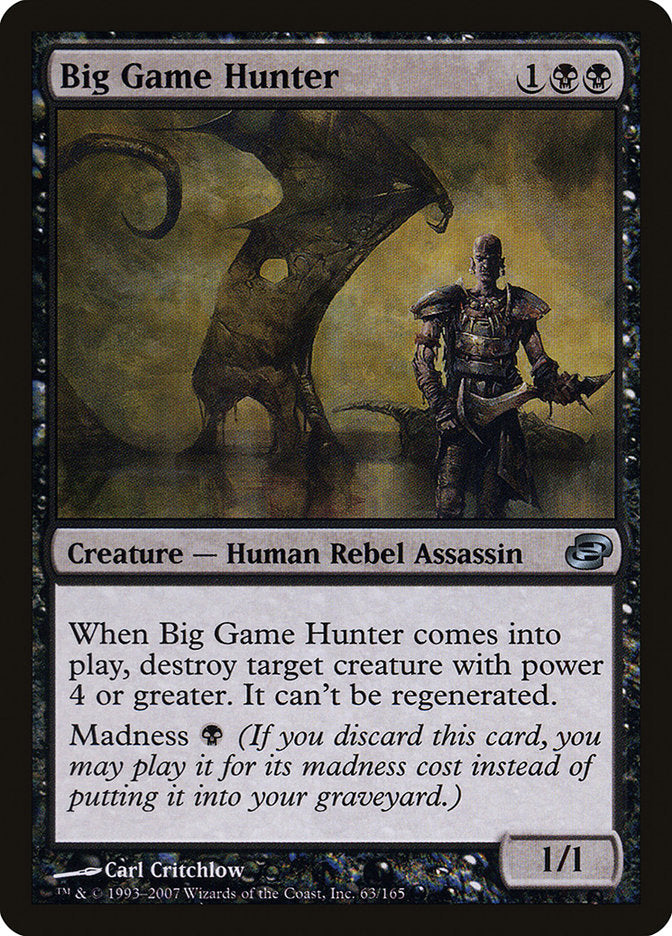 Big Game Hunter [Planar Chaos] | Card Merchant Takapuna