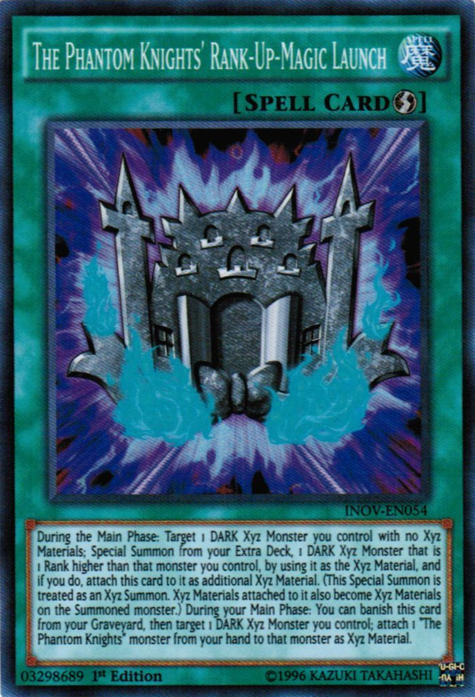 The Phantom Knights' Rank-Up-Magic Launch [INOV-EN054] Super Rare | Card Merchant Takapuna