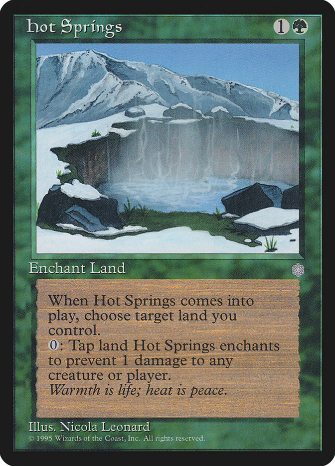 Hot Springs [Ice Age] | Card Merchant Takapuna