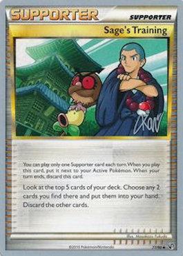 Sage's Training (77/90) (Reshiphlosion - Christopher Kan) [World Championships 2011] | Card Merchant Takapuna