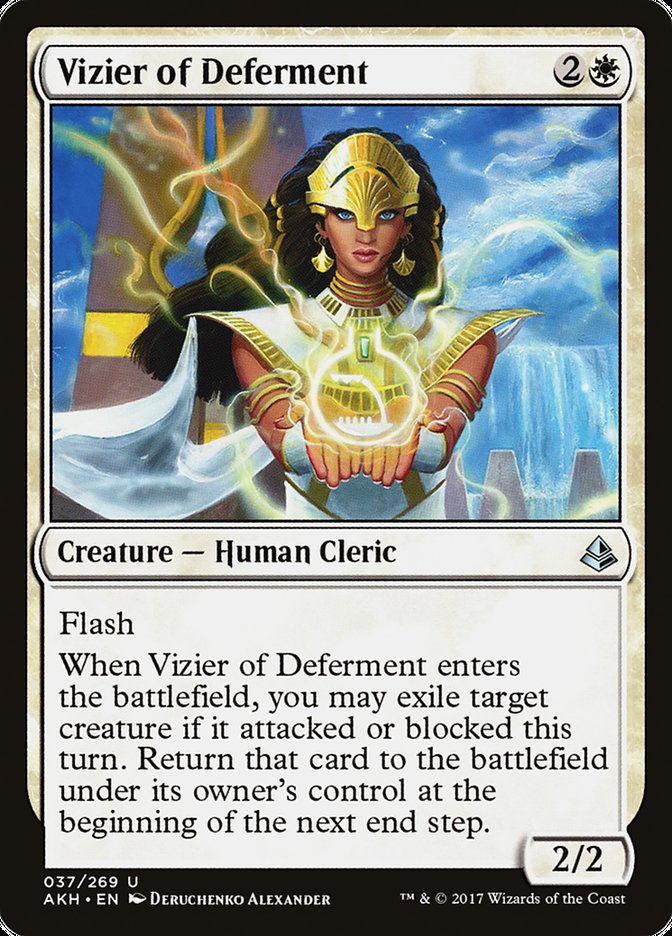 Vizier of Deferment [Amonkhet] | Card Merchant Takapuna