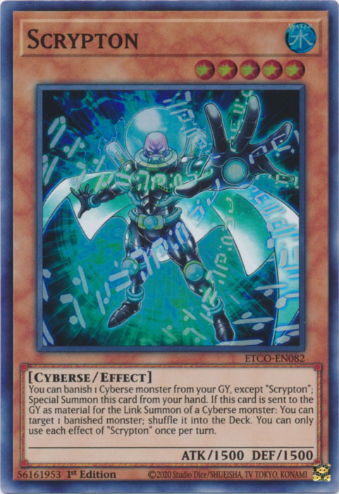 Scrypton [ETCO-EN082] Super Rare | Card Merchant Takapuna