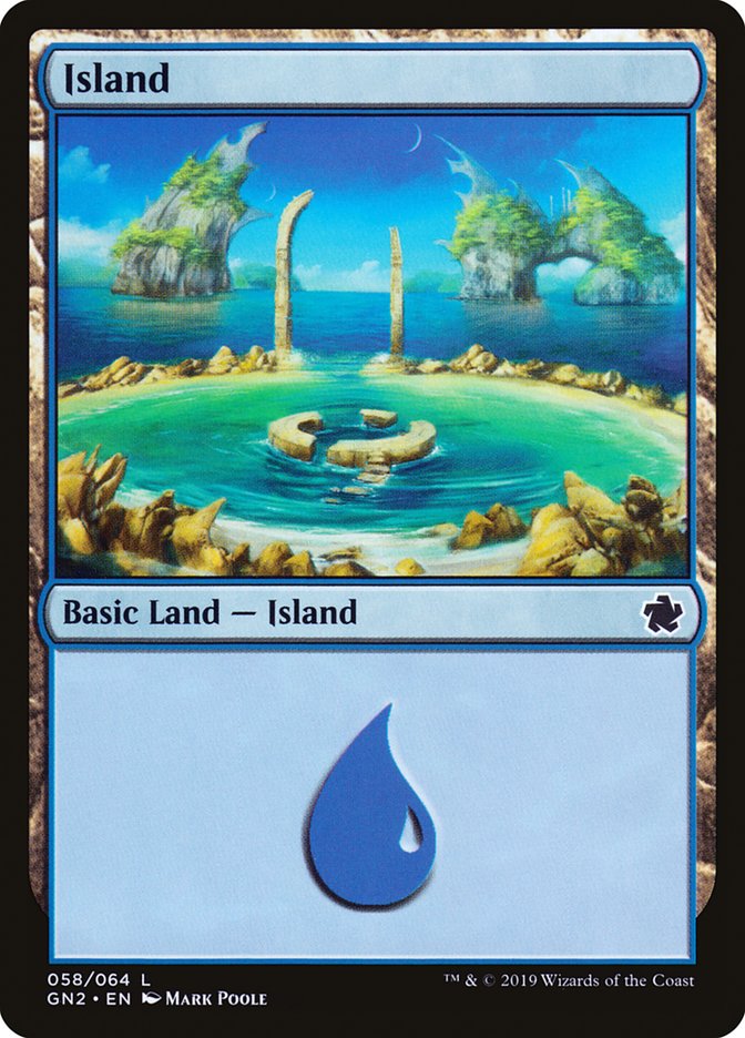 Island (58) [Game Night 2019] | Card Merchant Takapuna