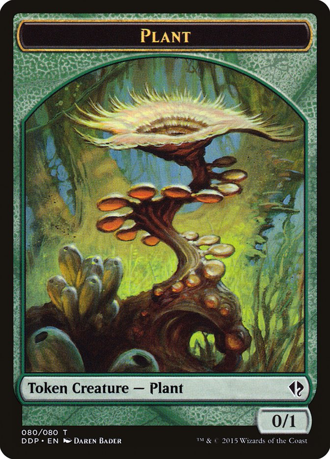 Plant Token [Duel Decks: Zendikar vs. Eldrazi] | Card Merchant Takapuna