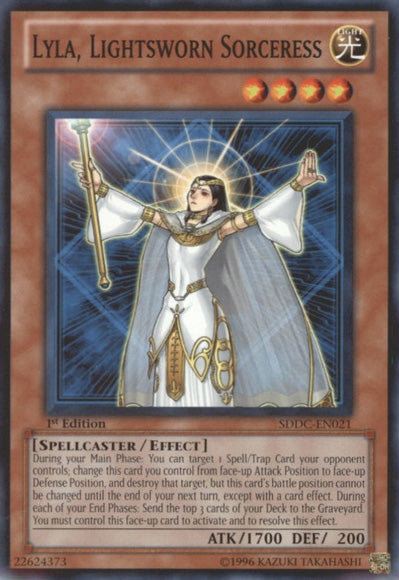 Lyla, Lightsworn Sorceress [SDDC-EN021] Common | Card Merchant Takapuna