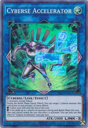 Cyberse Accelerator [IGAS-ENSE1] Super Rare | Card Merchant Takapuna