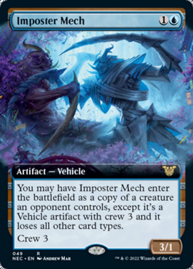 Imposter Mech (Extended Art) [Kamigawa: Neon Dynasty Commander] | Card Merchant Takapuna