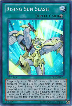 Rising Sun Slash [DRLG-EN051] Super Rare | Card Merchant Takapuna