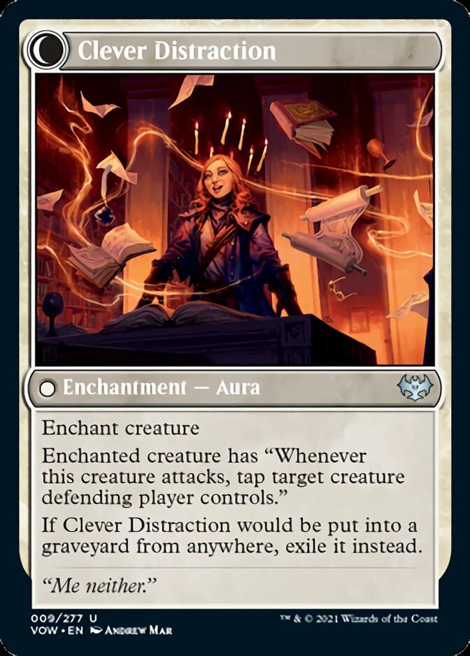 Distracting Geist // Clever Distraction [Innistrad: Crimson Vow] | Card Merchant Takapuna