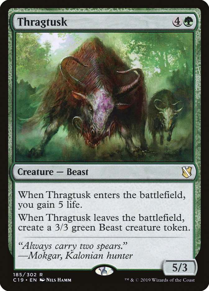 Thragtusk [Commander 2019] | Card Merchant Takapuna