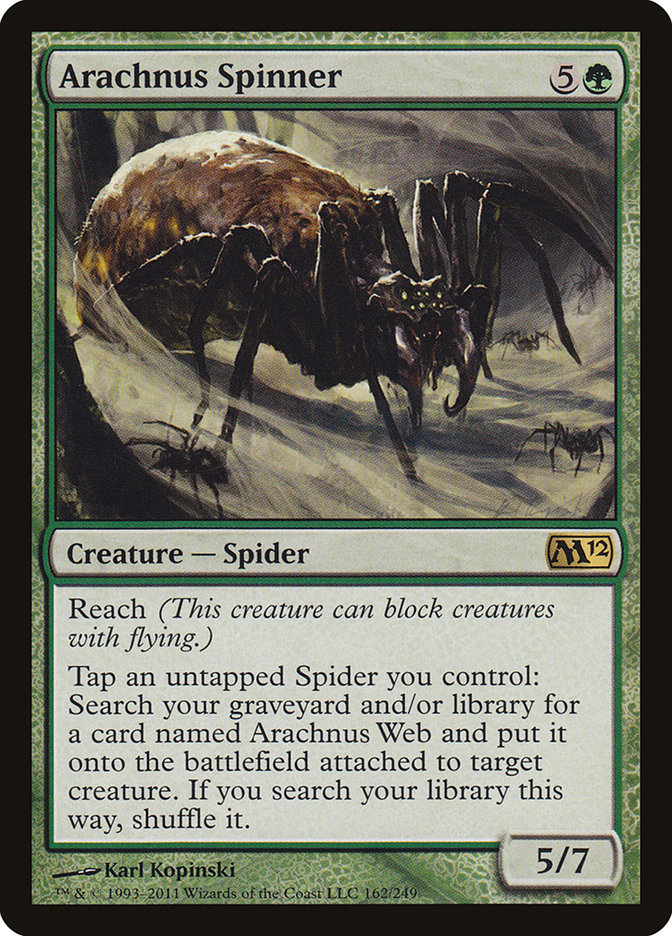 Arachnus Spinner [Magic 2012] | Card Merchant Takapuna