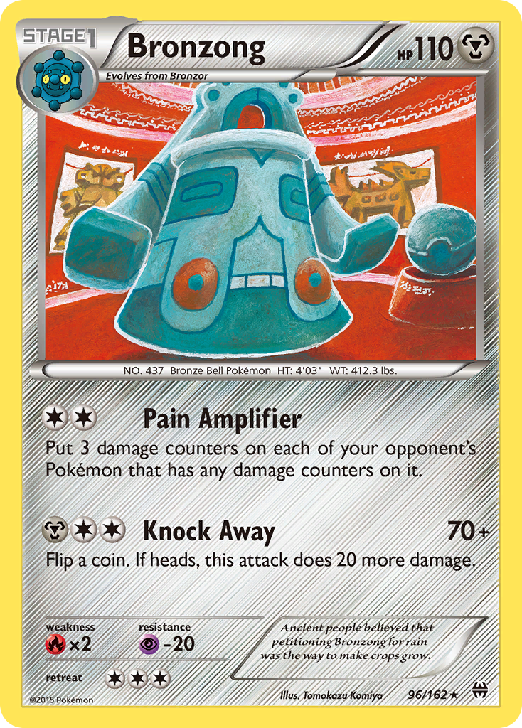 Bronzong (96/162) [XY: BREAKthrough] | Card Merchant Takapuna