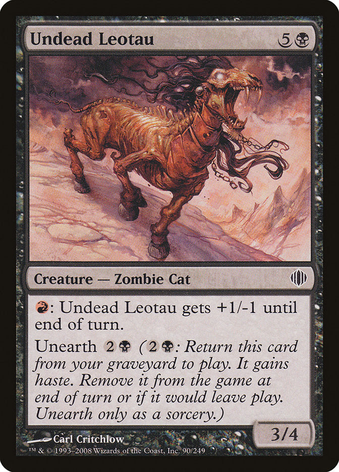 Undead Leotau [Shards of Alara] | Card Merchant Takapuna