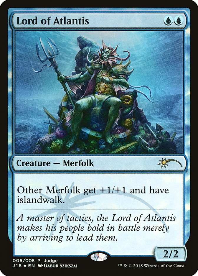 Lord of Atlantis [Judge Gift Cards 2018] | Card Merchant Takapuna