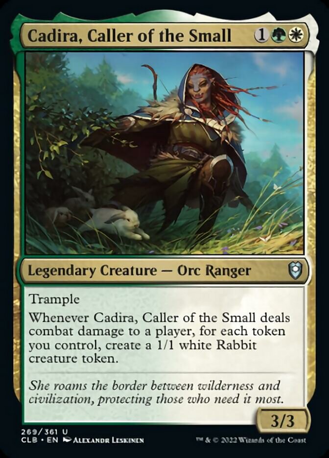 Cadira, Caller of the Small [Commander Legends: Battle for Baldur's Gate] | Card Merchant Takapuna