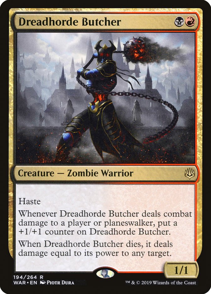 Dreadhorde Butcher [War of the Spark] | Card Merchant Takapuna