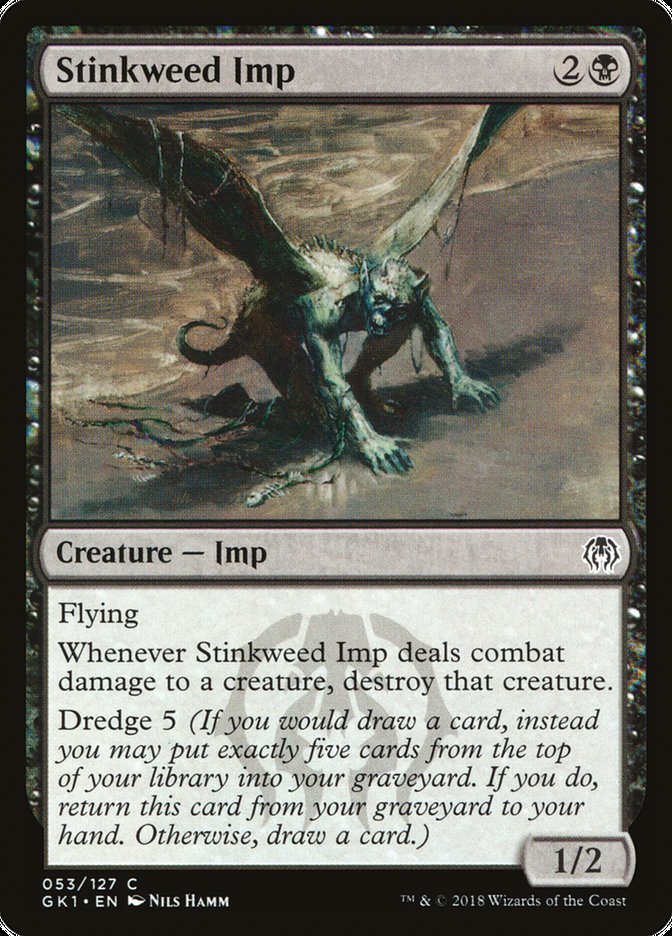 Stinkweed Imp [Guilds of Ravnica Guild Kit] | Card Merchant Takapuna