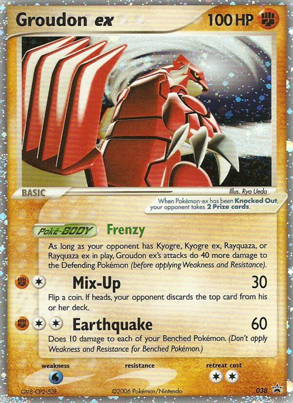 Groudon ex (038) [Nintendo: Black Star Promos] | Card Merchant Takapuna