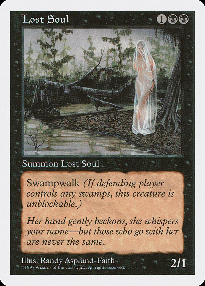 Lost Soul [Fifth Edition] | Card Merchant Takapuna